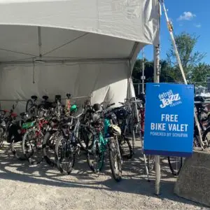 Detroit Jazz Festival Bike Parking