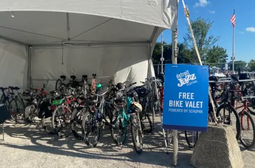 Detroit Jazz Festival Bike Parking